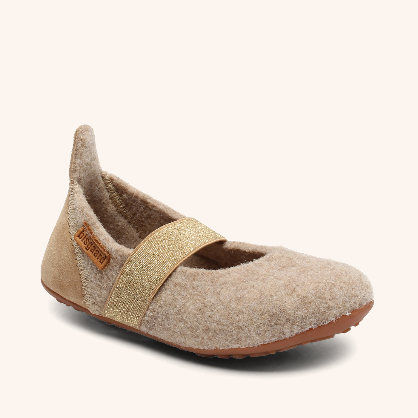 bisgaard ballet wool nougat