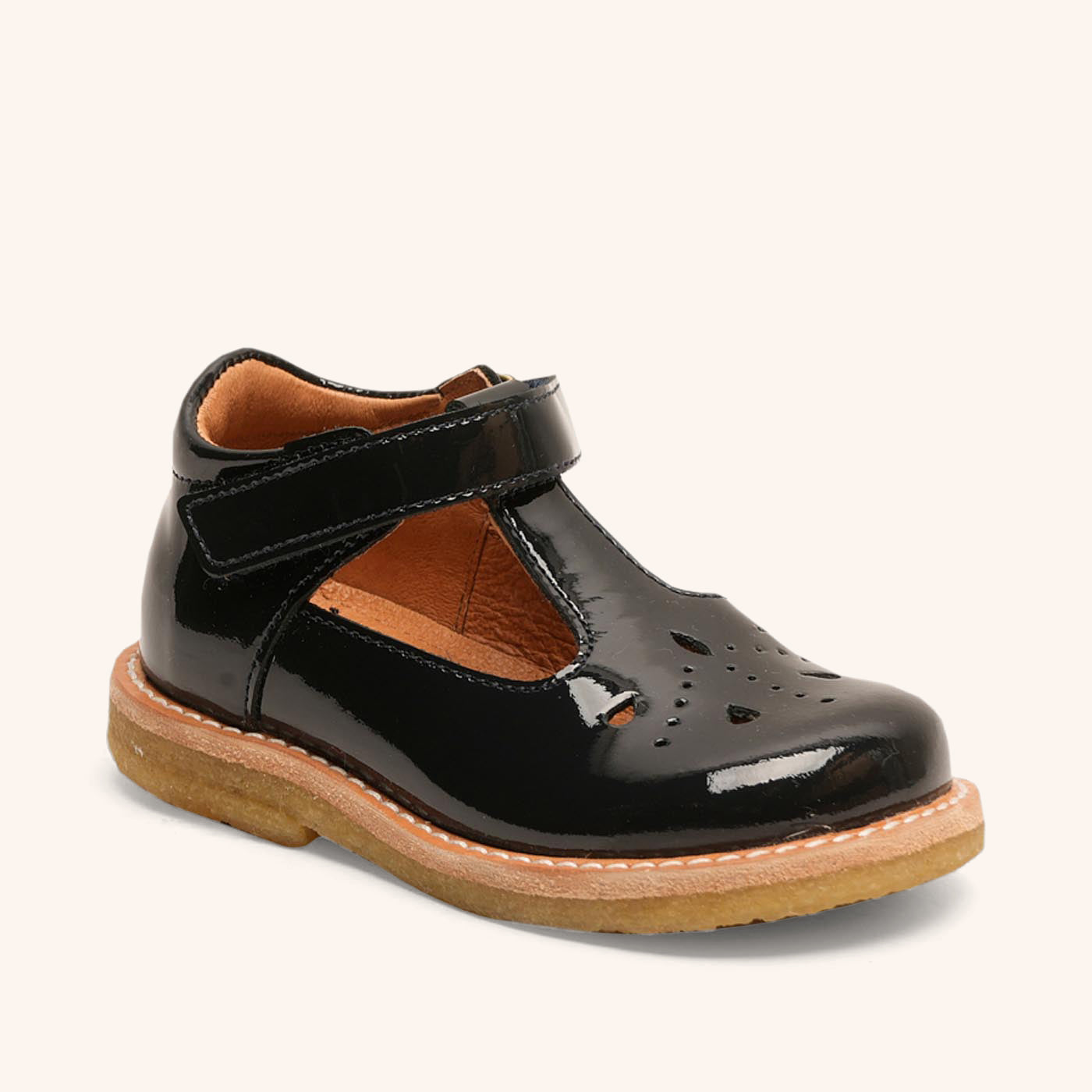 bisgaard noelle patent midnight – Bisgaard Shoes - Main Image