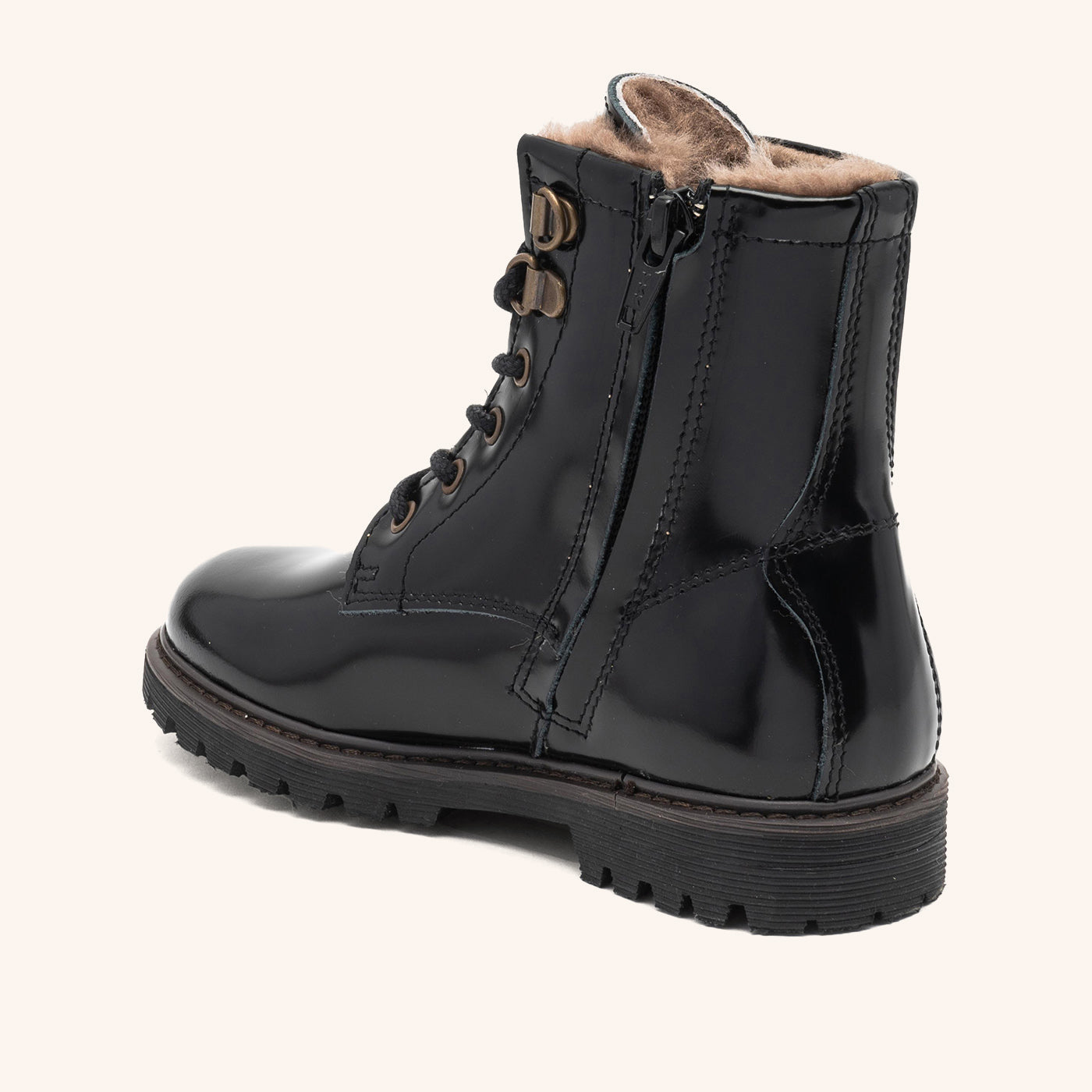 bisgaard maia lamb black polido