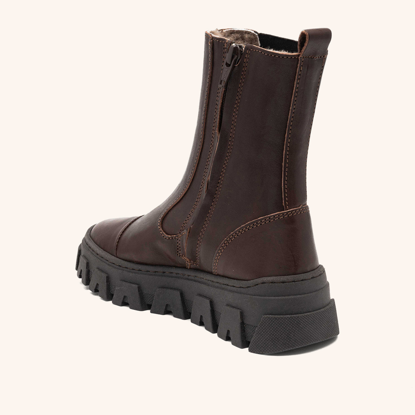 bisgaard nilla lamb dark brown