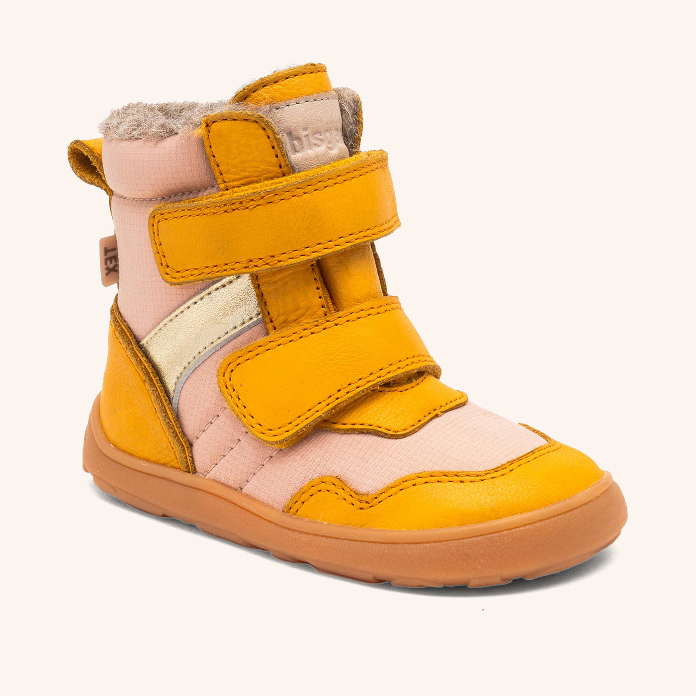 bisgaard barefoot timo tex yellow