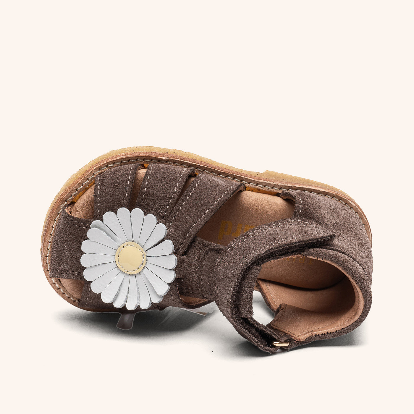 trine kjær x bisgaard babette bark brown