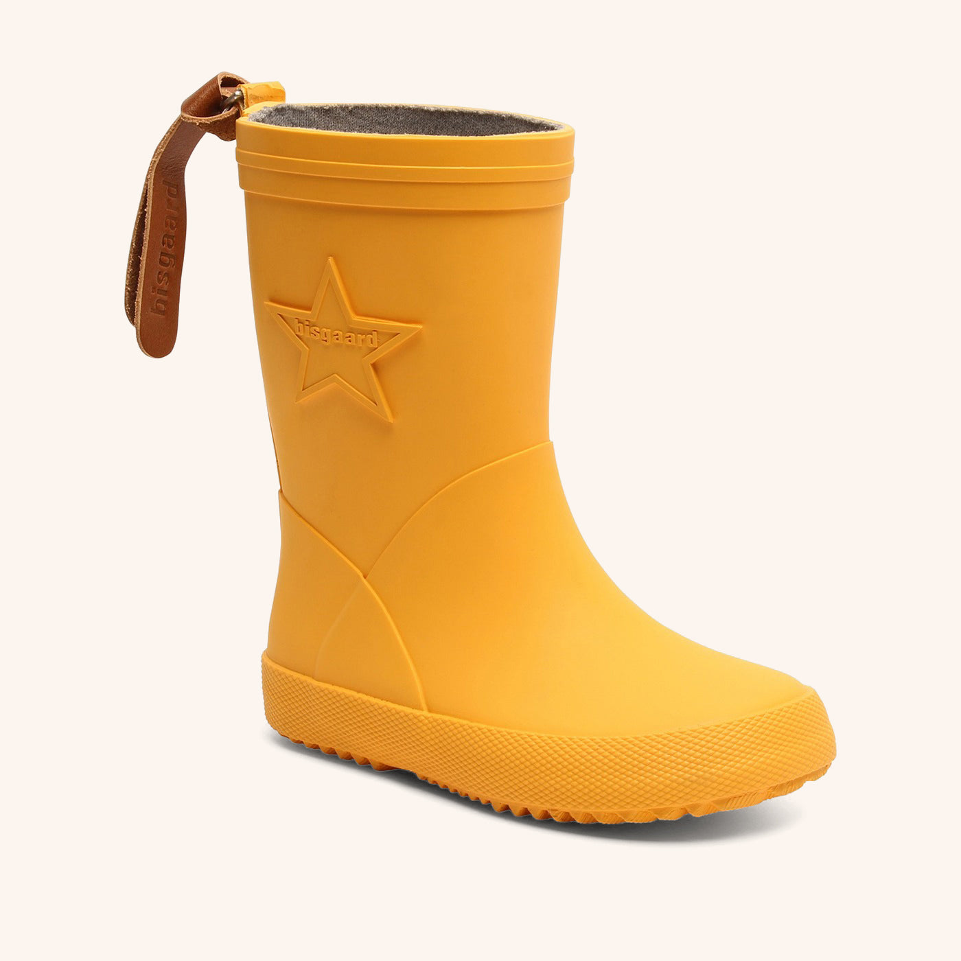 bisgaard star rubber yellow