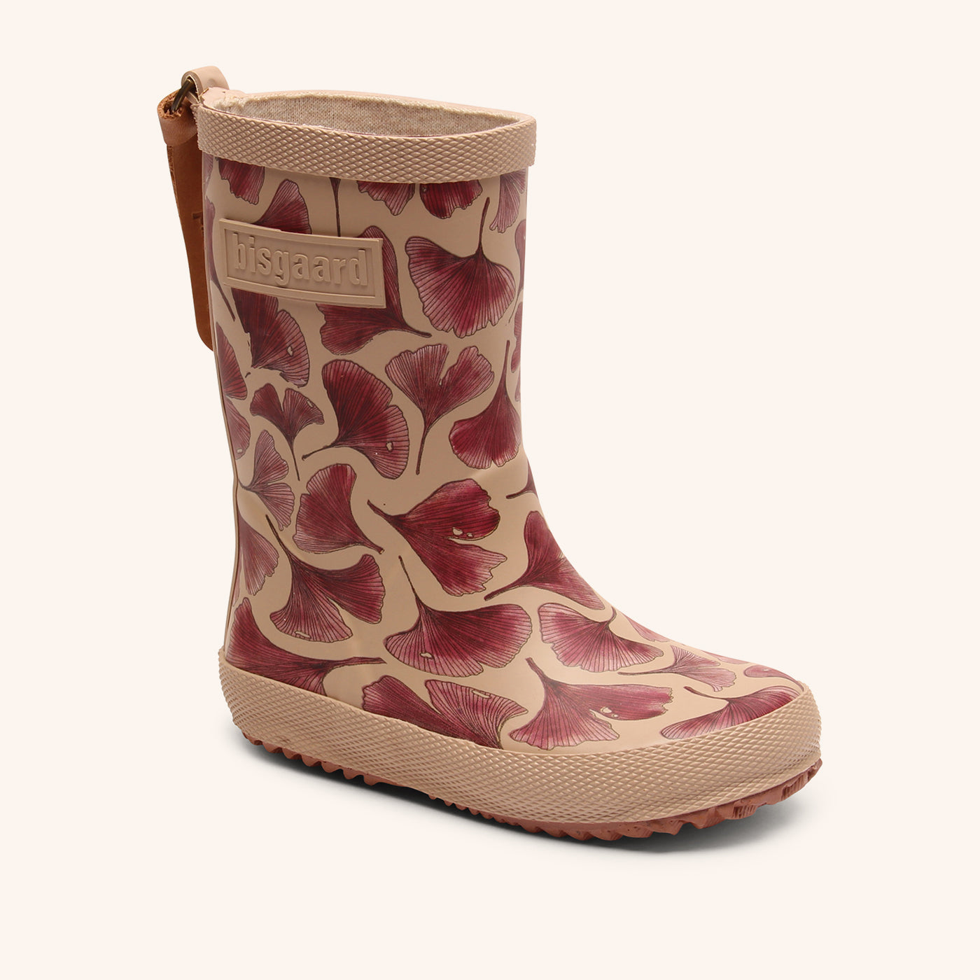 bisgaard fashion bordeaux leaves