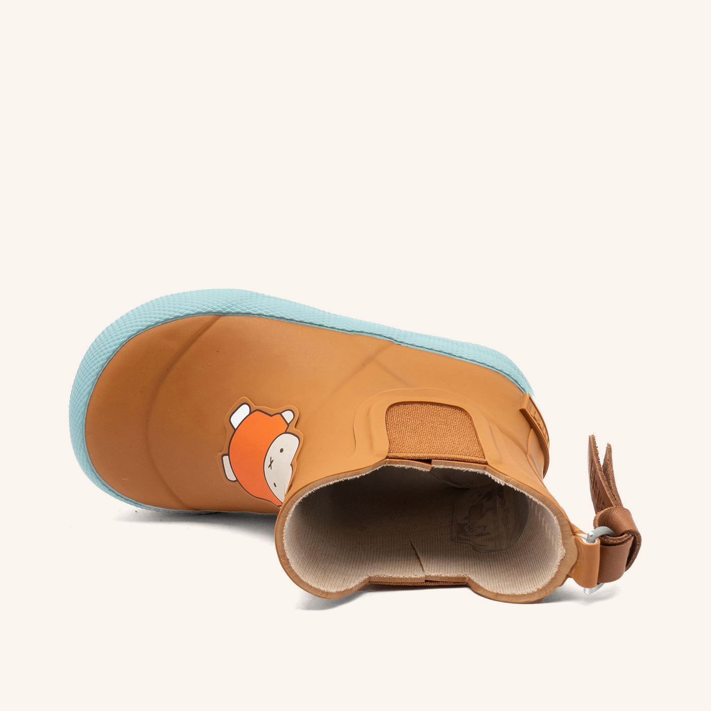 miffy x bisgaard baby rubber brown