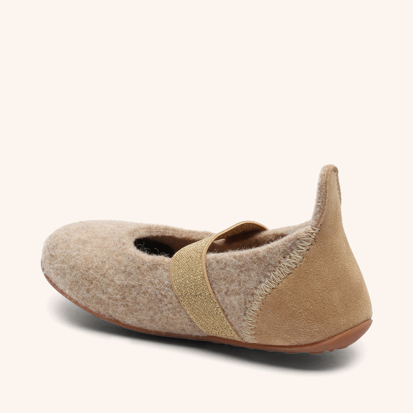 bisgaard ballet wool nougat