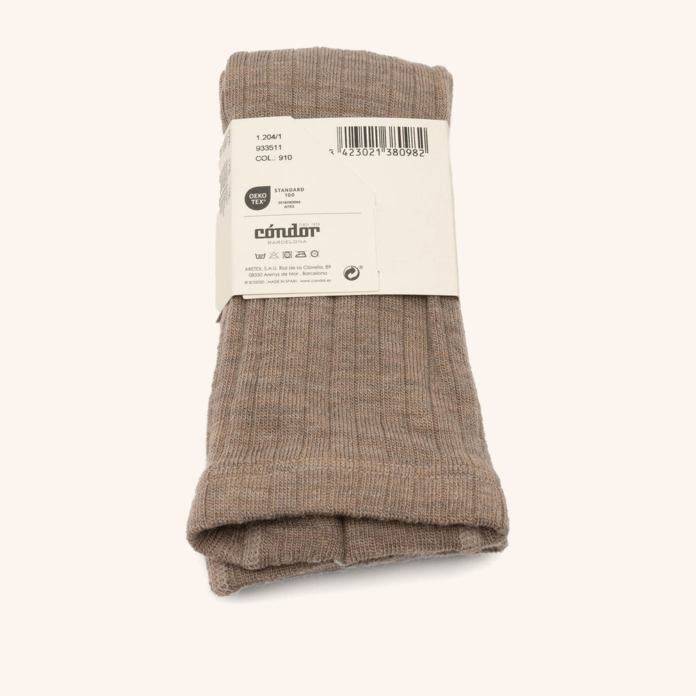 bisgaard x Cóndor merino wool rib tights arena