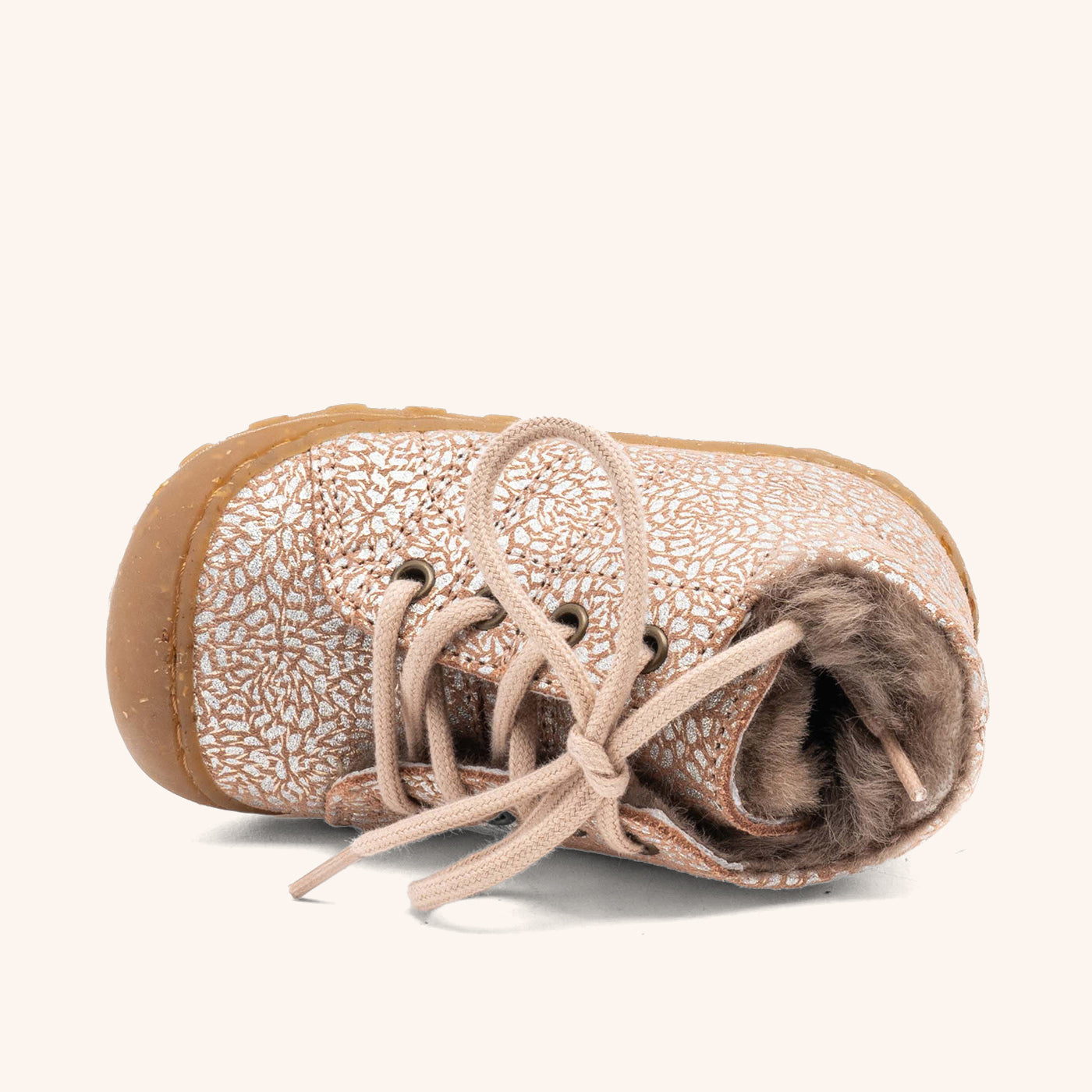 bisgaard barefoot hale l lamb rose glitter