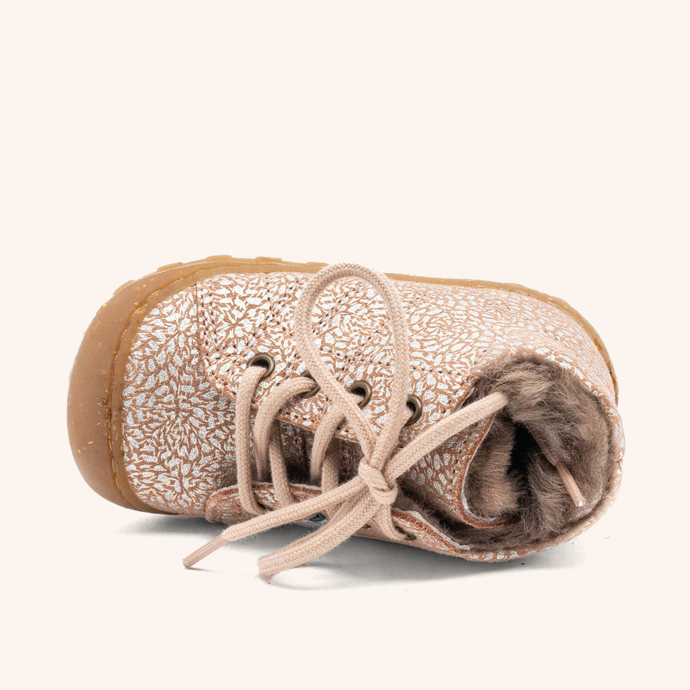 bisgaard barefoot hale l lamb rose glitter