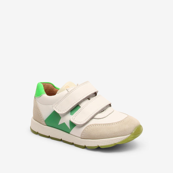 bisgaard liam v white/green – Bisgaard shoes en
