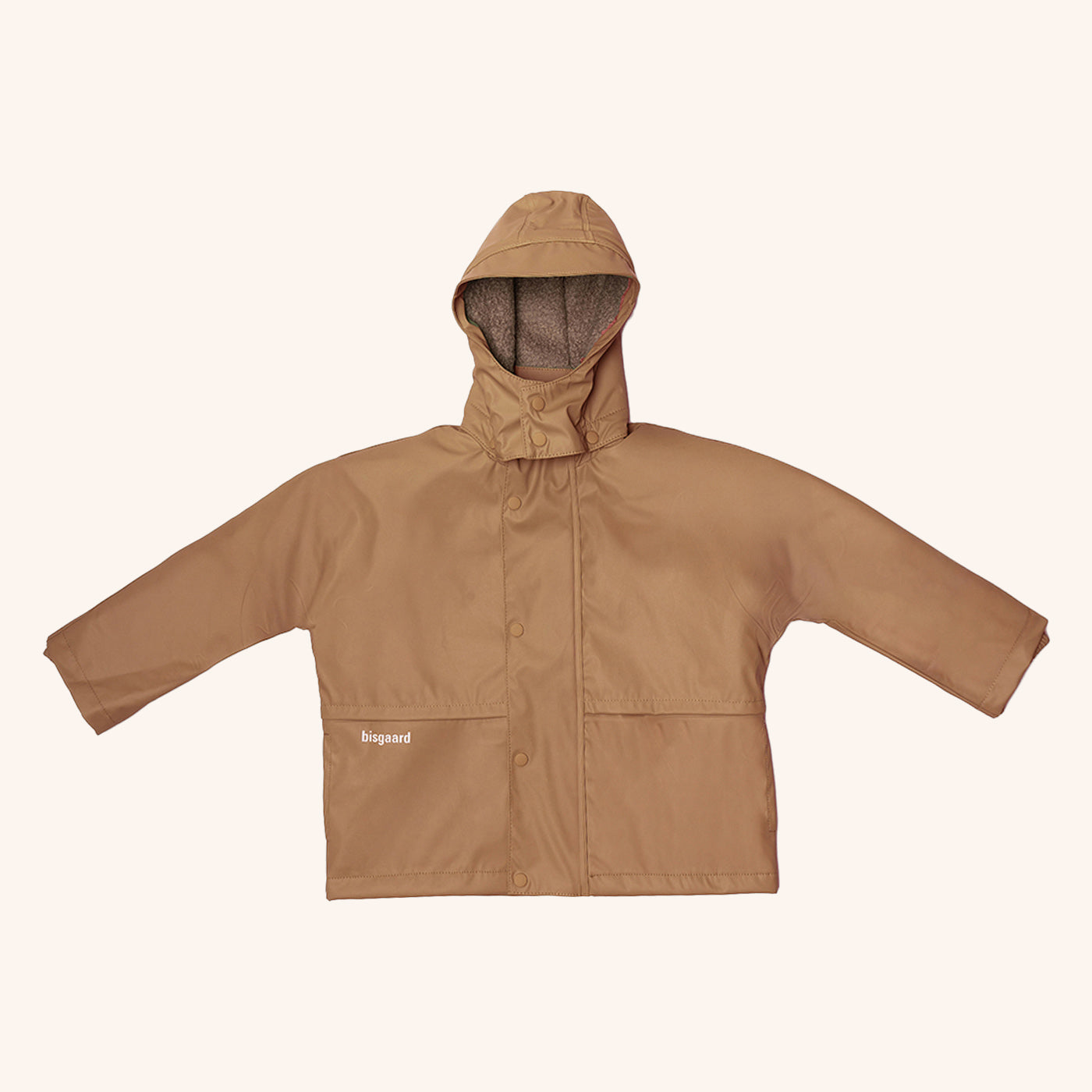 bisgaard aarhus rain jacket wool palma
