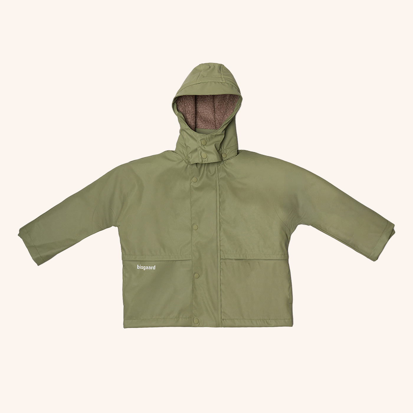 bisgaard aarhus rain jacket wool palma