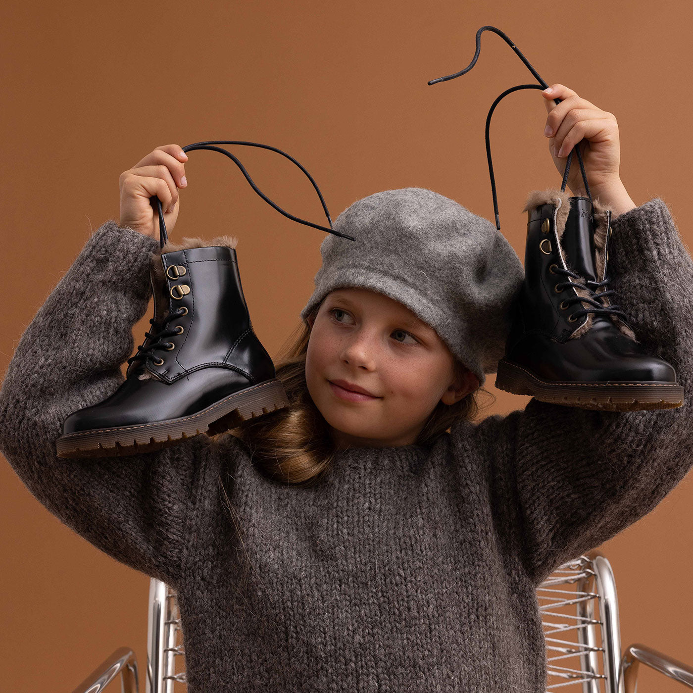 bisgaard maia lamb black polido