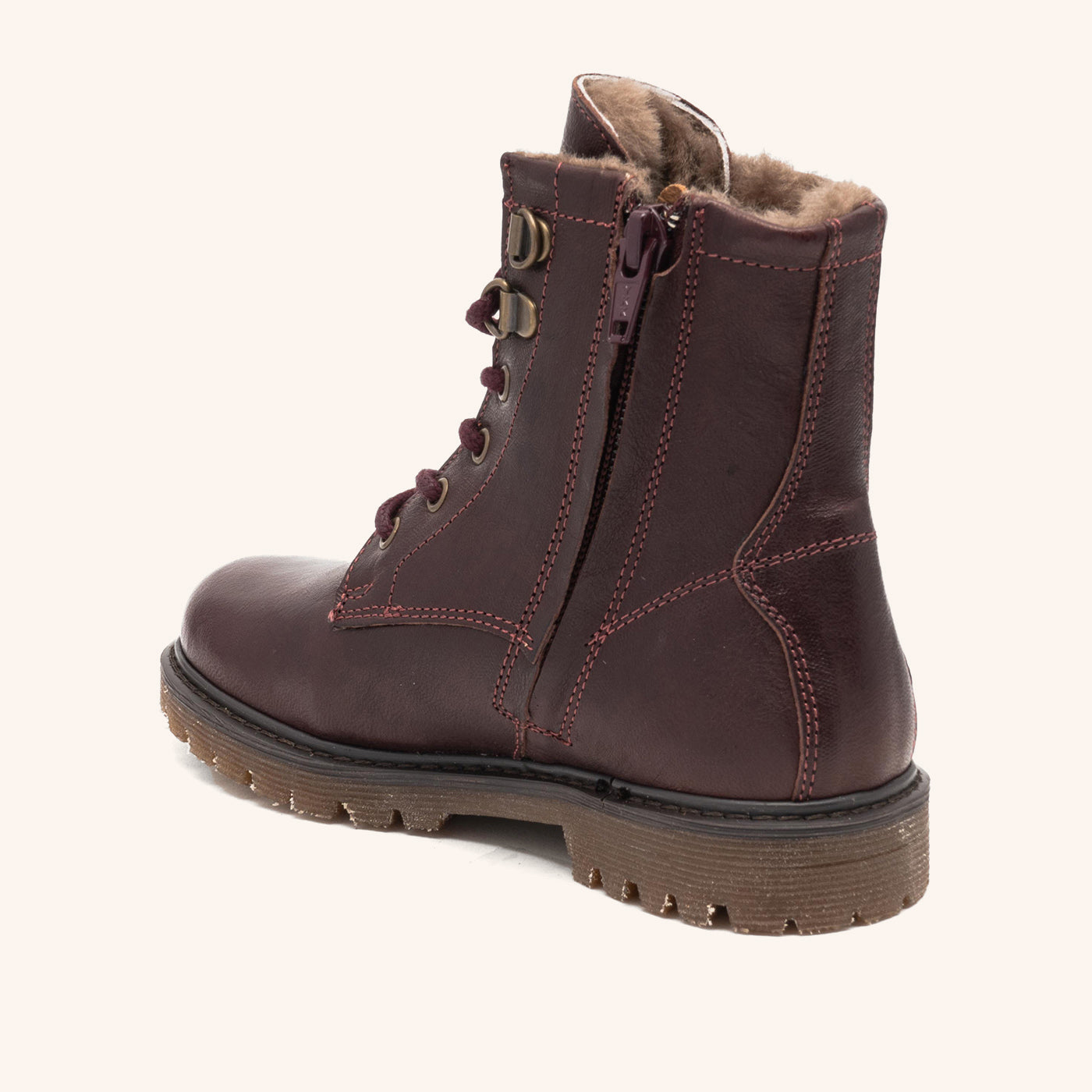 bisgaard maia lamb bordeaux