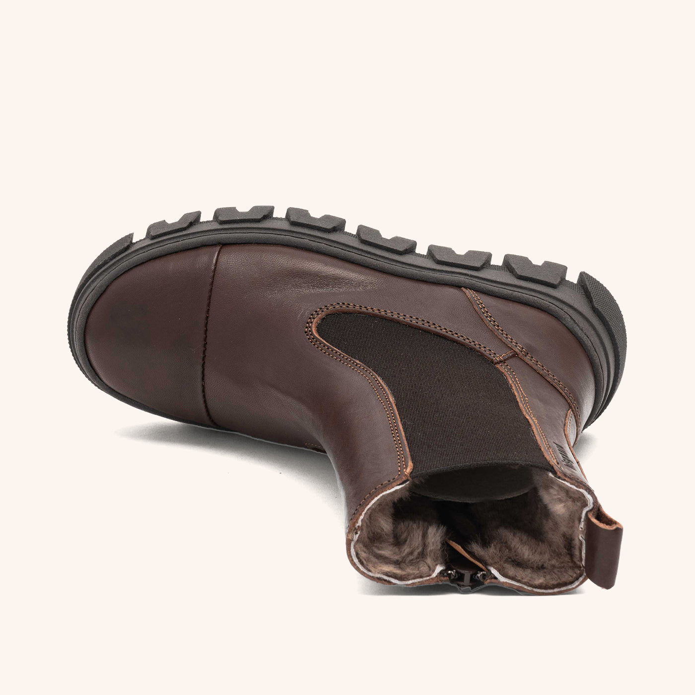 bisgaard nilla lamb dark brown