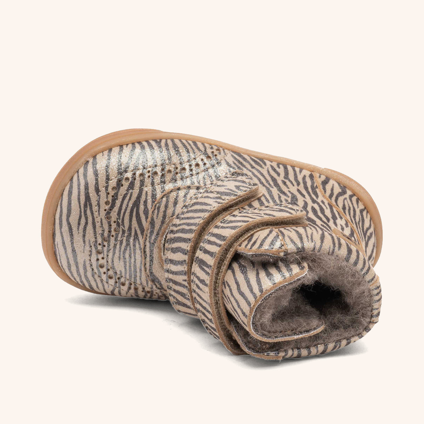 bisgaard barefoot philine tex zebra glitter