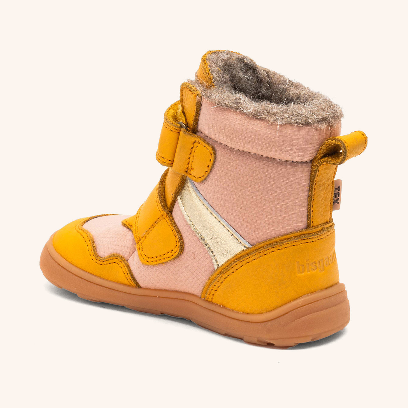 bisgaard barefoot timo tex yellow