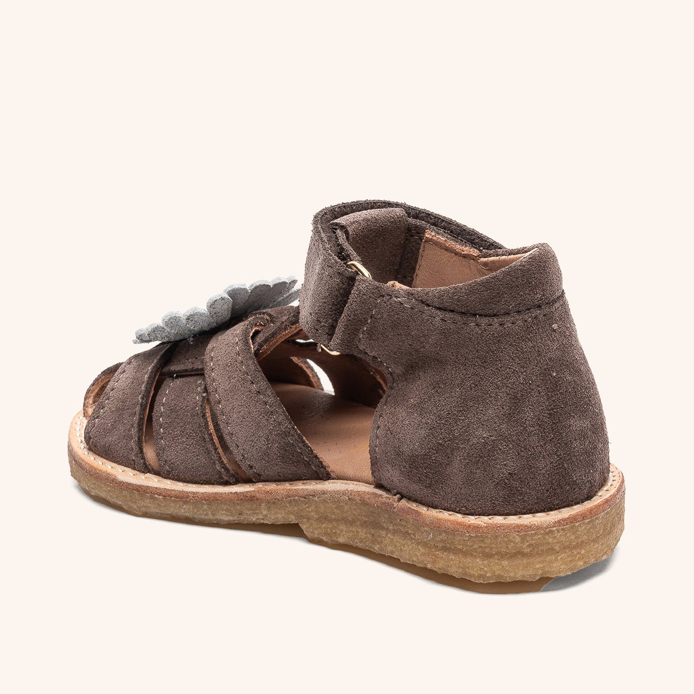 trine kjær x bisgaard babette bark brown