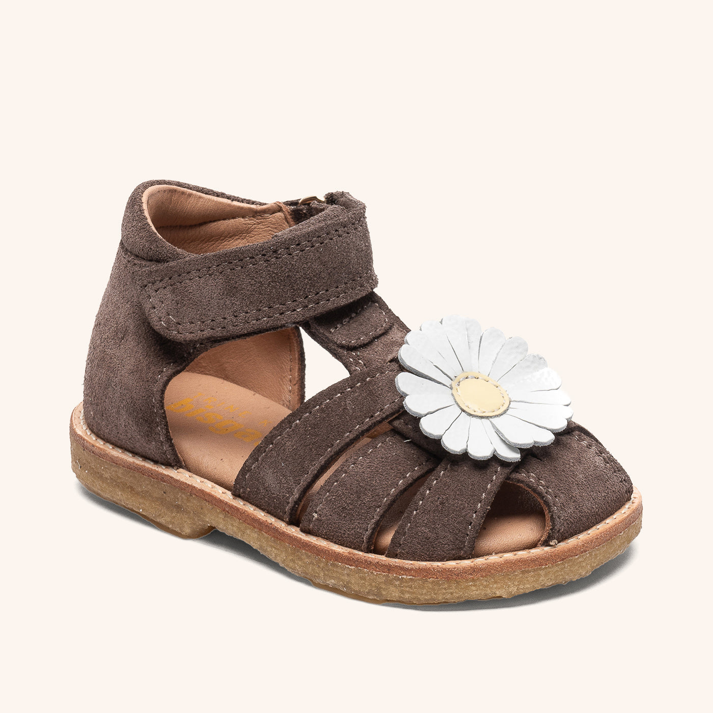 trine kjær x bisgaard babette bark brown