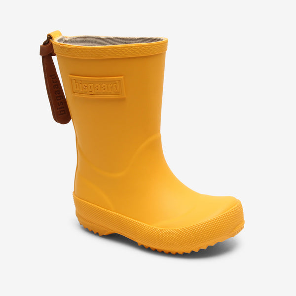 basic rubber yellow Bisgaard shoes en