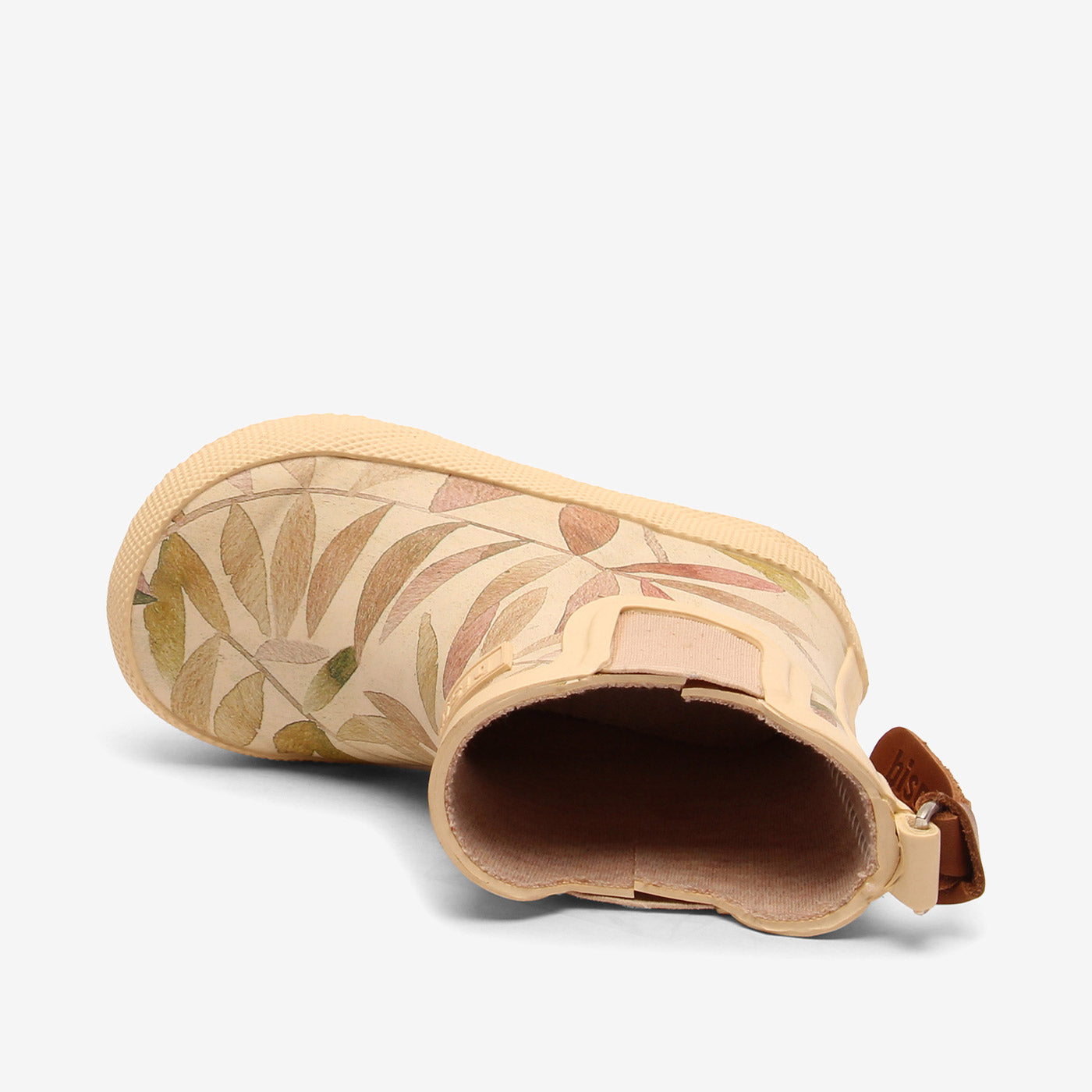 bisgaard baby rubber beige leaves