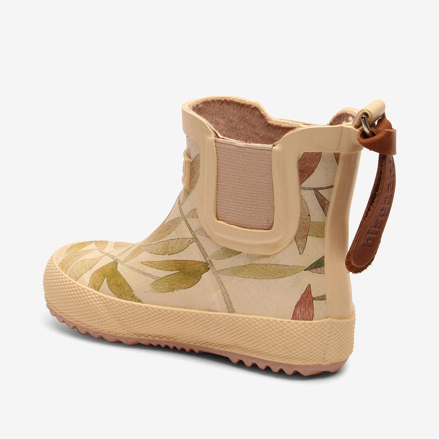 bisgaard baby rubber beige leaves