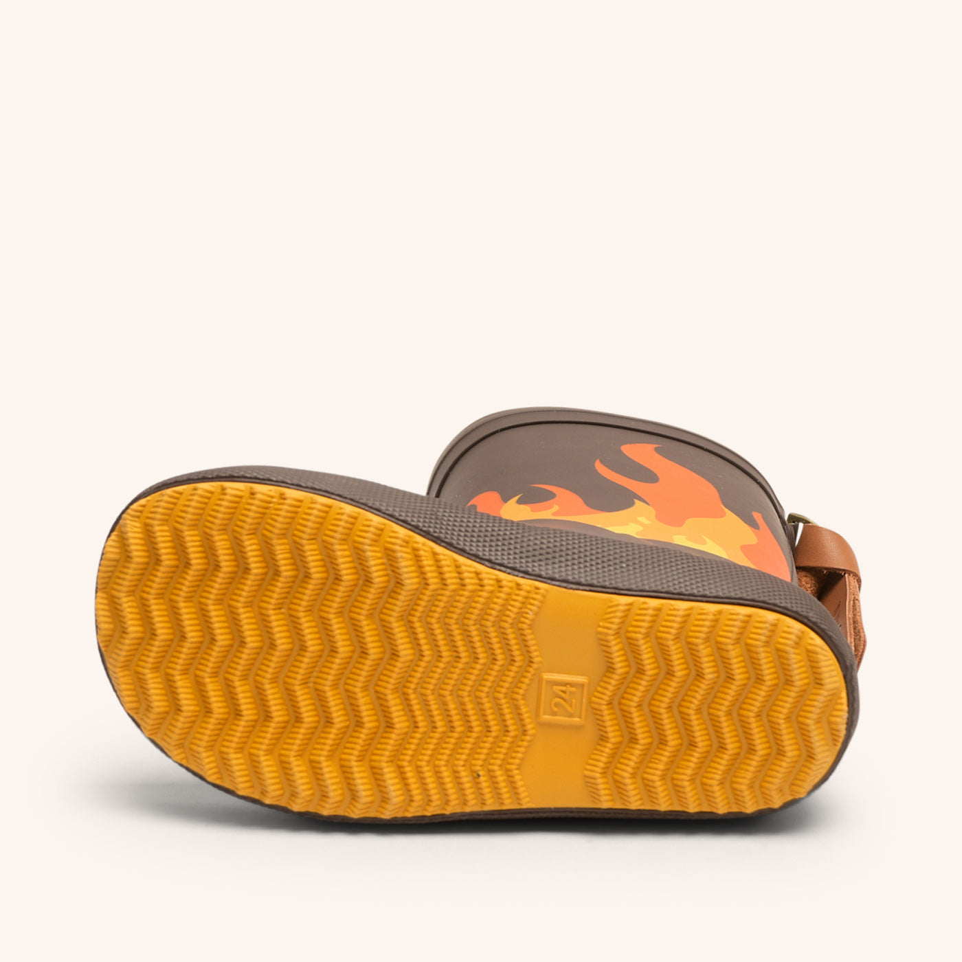 bisgaard fashion II brown flames